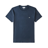 LACOSTE 拉科斯特 男士圆领短袖T恤 TH6709 藏青 XXXL