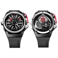 MAZZUCATO 48毫米石英自动上链双机芯腕表 RIM 01-BK186