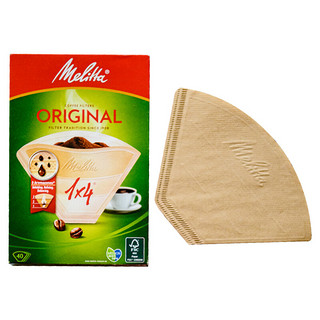 美乐家（melitta）1×4醇香咖啡滤纸（40片装）适用8-12杯