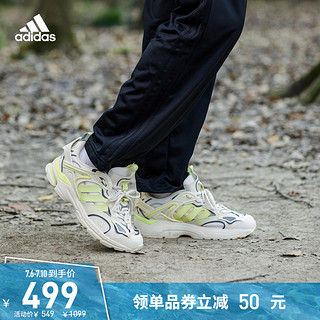 adidas 阿迪达斯SPIRITAIN2000 DELUXE男女运动休闲实用舒适跑步鞋 36 白/黄绿色/黑