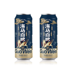 帼纹 纯麦精酿啤酒 500ml*2瓶