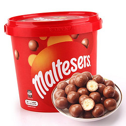 maltesers 麦提莎 夹心巧克力英国原装进口麦丽素牛奶味巧克力桶装440g家庭装