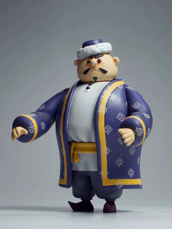 上海美术电影制片厂咪咕阿凡提的故事巴依老爷可动手办