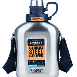 STANLEY 史丹利 不锈钢扁水壶 1000ml 10-01930-009