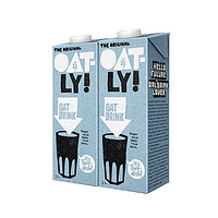 88VIP：OATLY 噢麦力 原味低脂燕麦奶 1L*2瓶