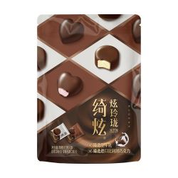 yili 伊利 巧乐兹 绮炫炫玲珑香草+草莓乳酪口味冰淇淋独立小包装9.5克*18支/袋