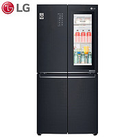LG 乐金 敲一敲系列 F520MC71 风冷十字对开门冰箱 530L