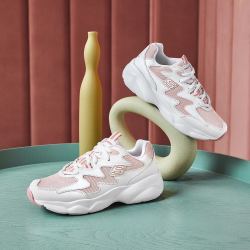 skechers斯凯奇女鞋休闲鞋熊猫鞋轻质女老爹鞋舒适时尚运动休闲鞋女