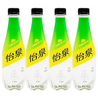 可口可乐 怡泉 苏打水 柠檬味400ml*4瓶含气饮料汽水