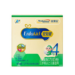 MeadJohnson Nutrition 美赞臣 安儿健A+系列 儿童奶粉 4段 1200g