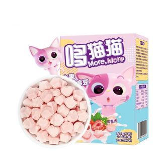 More,More 哆猫猫 儿童水果酸奶溶豆 草莓味 18g