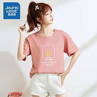 JEANSWEST 真维斯 女士T恤 JWS-22-230