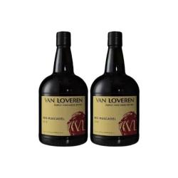露颂 LECURSON 慕斯卡德 甜红葡萄酒 750ML 双支装+醒酒器套装