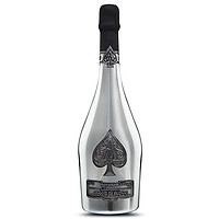 黑桃皇后 黑桃A香槟（Champagne Armand de Brignac）单支 黑桃A 白金香槟750ml 钢琴烤漆礼盒