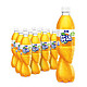 Fanta 芬达 无糖零卡 橙味汽水 碳酸饮料 500/600ml*12瓶 整箱装 可口可乐出品 新老包装随机发货