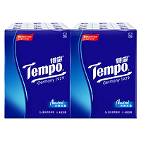 Tempo 得宝 手帕纸无香7张12包4层加厚纸巾餐巾随身小包