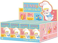 泡泡玛特 BUNNY Play Fleece 系列 PVC&ABS;制 集换式手办 12个装 盒装