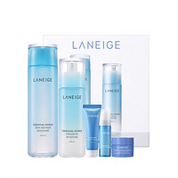 88VIP：LANEIGE 兰芝 水乳5件套（精华水 200ml+保湿乳 120ml +睡眠面膜 15ml+精华水 25ml+保湿乳 25ml）