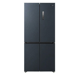 Midea 美的 60厘米薄系列485升十字双开门 智能冰箱一级变频BCD-485WSPZM(E)