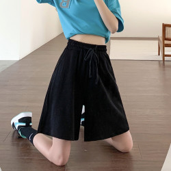 举翮 女士夏季运动短裤 抽绳款