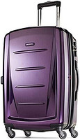 Samsonite 新秀丽 Winfield 2 带旋转轮的硬质行李箱,紫色,Carry-on