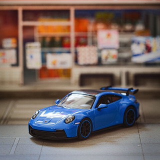 Minichamps 1:64保時捷 Porsche 911(992) GT3合 【1/64 911(992) GT3 蓝色】 5月份到货