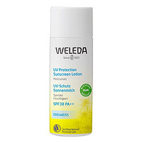 WELEDA 维蕾德 雪绒花防晒霜物理防晒乳SPF38PA++修容隔离霜滋润