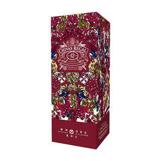 CHIVAS 芝华士 12年 调和 苏格兰威士忌 40%vol 1L Jayson Atienza 联名礼盒