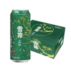 SNOWBEER 雪花 啤酒（Snowbeer）8度 晶粹 500ml*12听整箱装