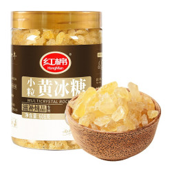 红棉 黄冰糖小粒多晶冰糖烘焙原料花茶甜品调味老冰糖 608g