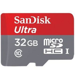 SanDisk 闪迪 Ultra 至尊高速 MicroSDHC 存储卡（32GB、UHS-I）