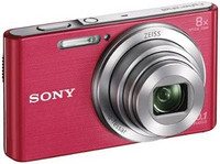 SONY 索尼 DSC-W830 数码相机 （2010 万像素 8 倍光学变焦 （液晶显示屏 25 毫米广角镜头 防抖功能）