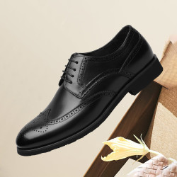 goldlion金利来超值返场616质感升级夏季男鞋正装男士皮鞋布洛克雕花