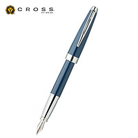 CROSS 高仕 钢笔 绅雅系列 商务办公签字笔礼盒 天空蓝  AVENTURA 定制款