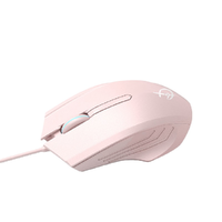 JINGUI 今贵 G800-E 有线鼠标 1600DPI RGB 粉色
