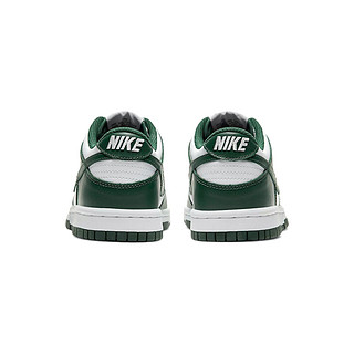 NIKE 耐克 Dunk Low (GS) 大童休闲运动鞋 CW1590-102 绿色/白色 42.5