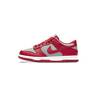 NIKE 耐克 Dunk Low (GS) 大童休闲运动鞋 CW1590-002 灰红色 40.5