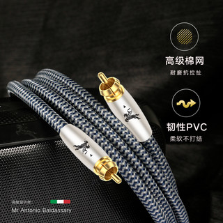 IMPETO 罗马战神 IMP数字同轴音频线6N单晶铜SPDIF低音炮电视CD投影功放信号连接线