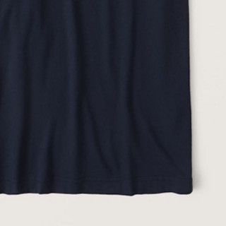 Abercrombie & Fitch 男士圆领短袖T恤 308311-1 海军蓝 S
