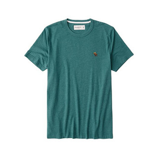 Abercrombie & Fitch 男士圆领短袖T恤 308311-1 绿色 M