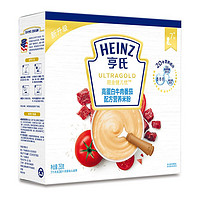 Heinz 亨氏 超金健儿优系列 高蛋白牛肉番茄米粉 250g
