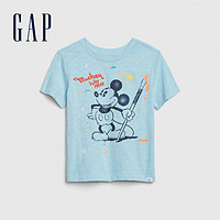 Gap 盖璞 男女幼童纯棉可爱短袖T恤584369 夏季新款印花上衣