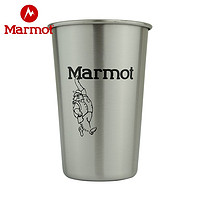 Marmot 土拨鼠 不锈钢防摔杯子敞口日常饮水口杯啤酒冷饮冰杯