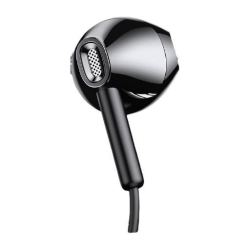 lenovo联想半入耳式动圈降噪有线耳机亮黑色35mm