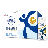 yili 伊利 舒化 无乳糖牛奶全脂型  220ml*12盒