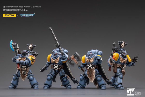 JOYTOY 战锤40K 太空野狼 利爪小队
