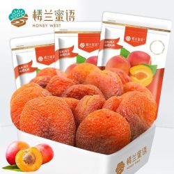 HONEY WEST 楼兰蜜语 土耳其大黑杏干 100g*3袋