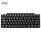 ikbc W200 mini 61键 蓝牙双模机械键盘 黑色 Cherry红轴 无光