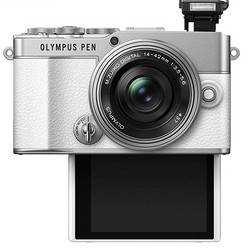OLYMPUS 奥林巴斯 PEN E-P7 M4/3画幅 微单相机 白色 14-42mm F3.5 变焦镜头 单头套机