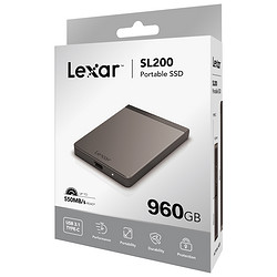 Lexar 雷克沙 SL200 移动固态硬盘 1TB
